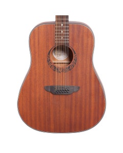 Luna Gypsy Dreadnought 12 String Mahogany