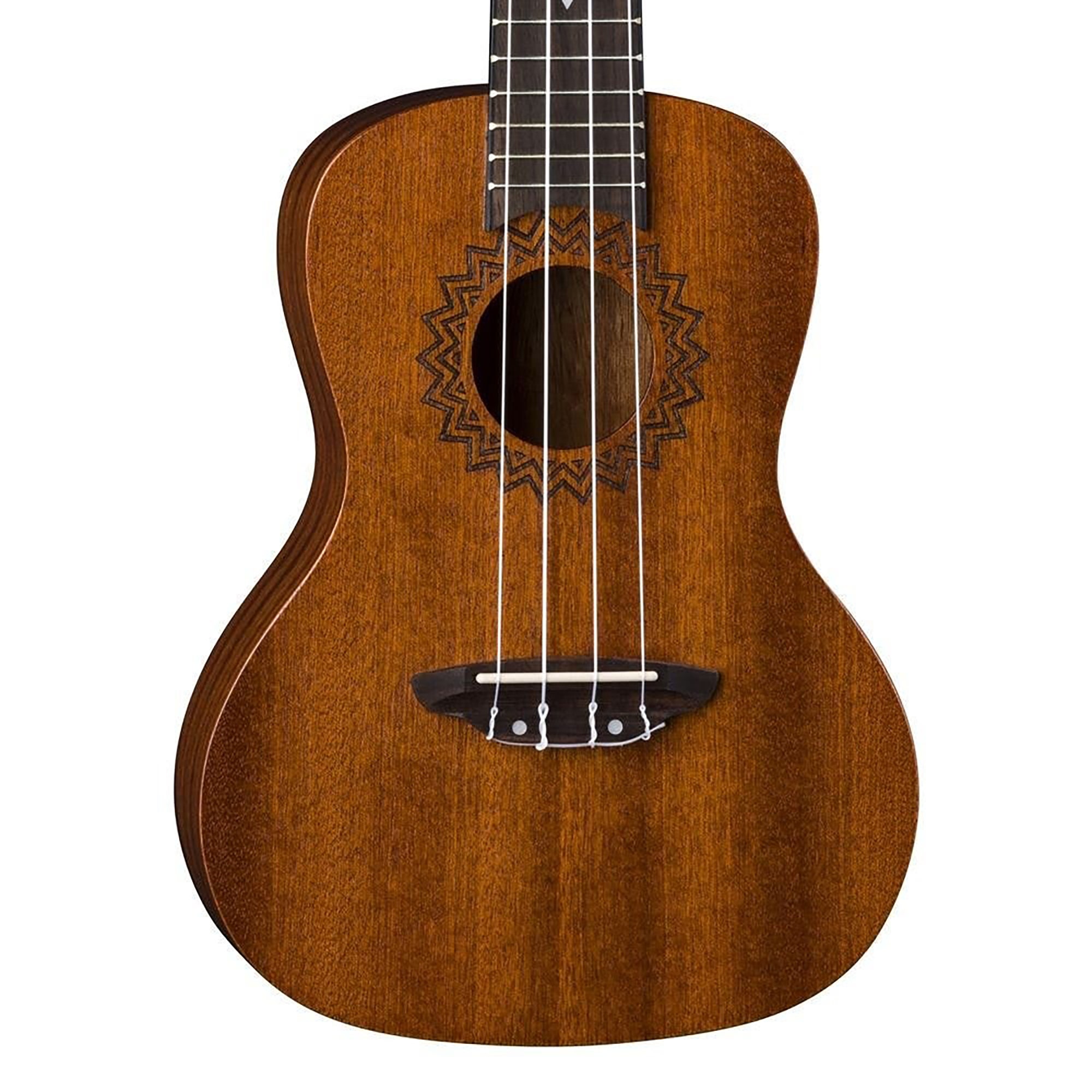 Luna Concert Acoustic Ukulele Vintage Mahogany Pack with Tuner and Bag