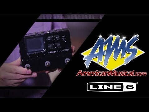 Line 6 HX Stomp Multi Effects Processor | American Musical Supply