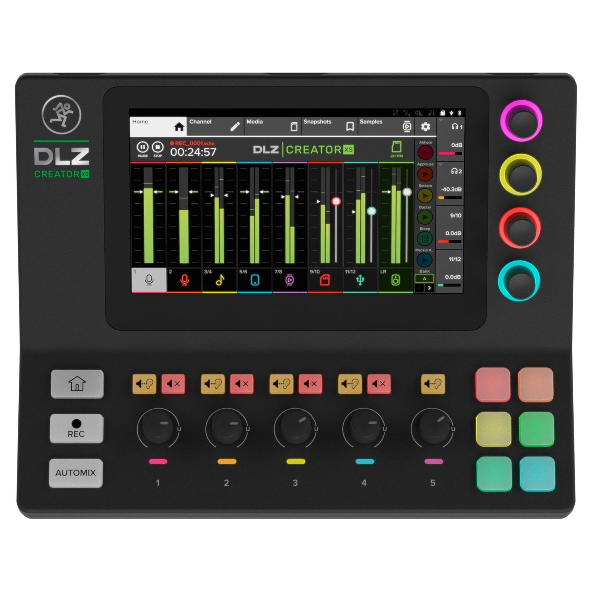 Mackie DLZ Creator XS Compact Digital Mixer