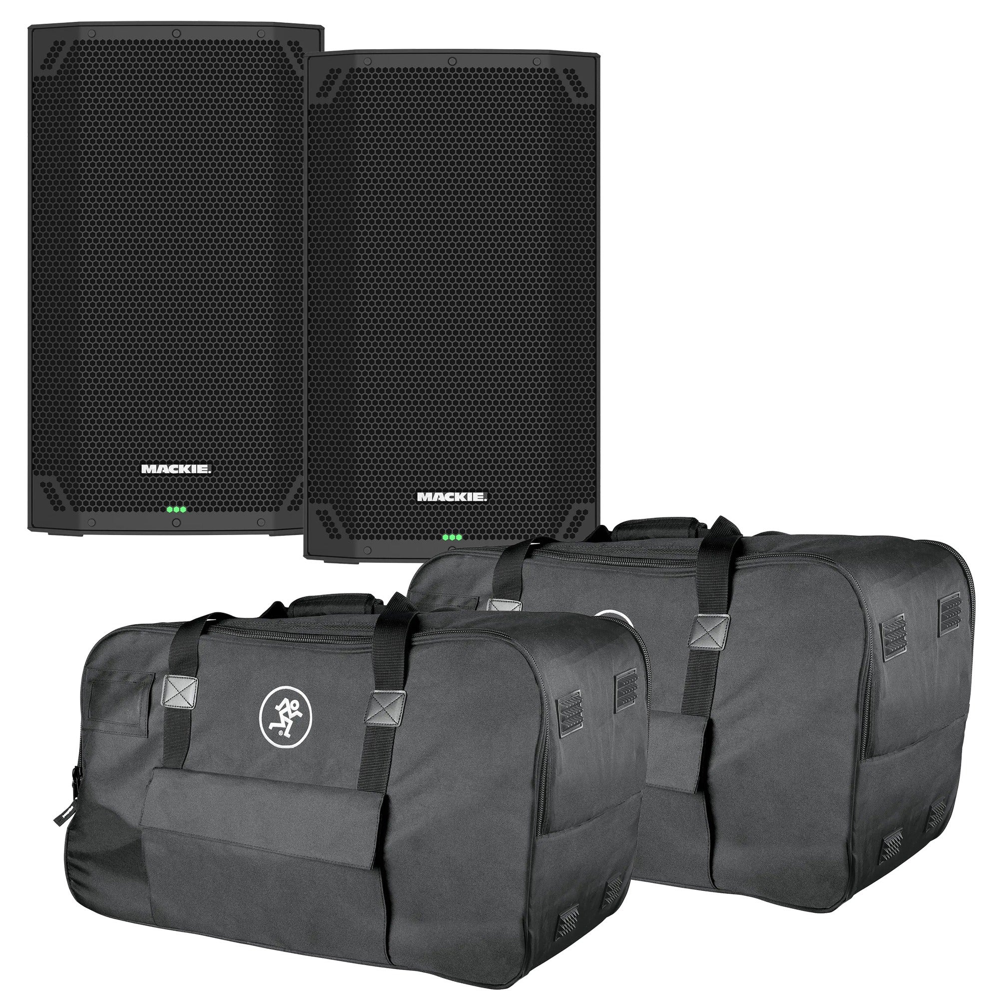 Mackie Thump12v4 12 Inch Powered Speaker Pair with Covers