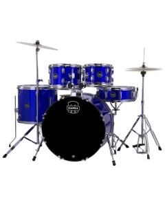 Mapex Comet Complete 5-Piece Drum Set Indigo Blue