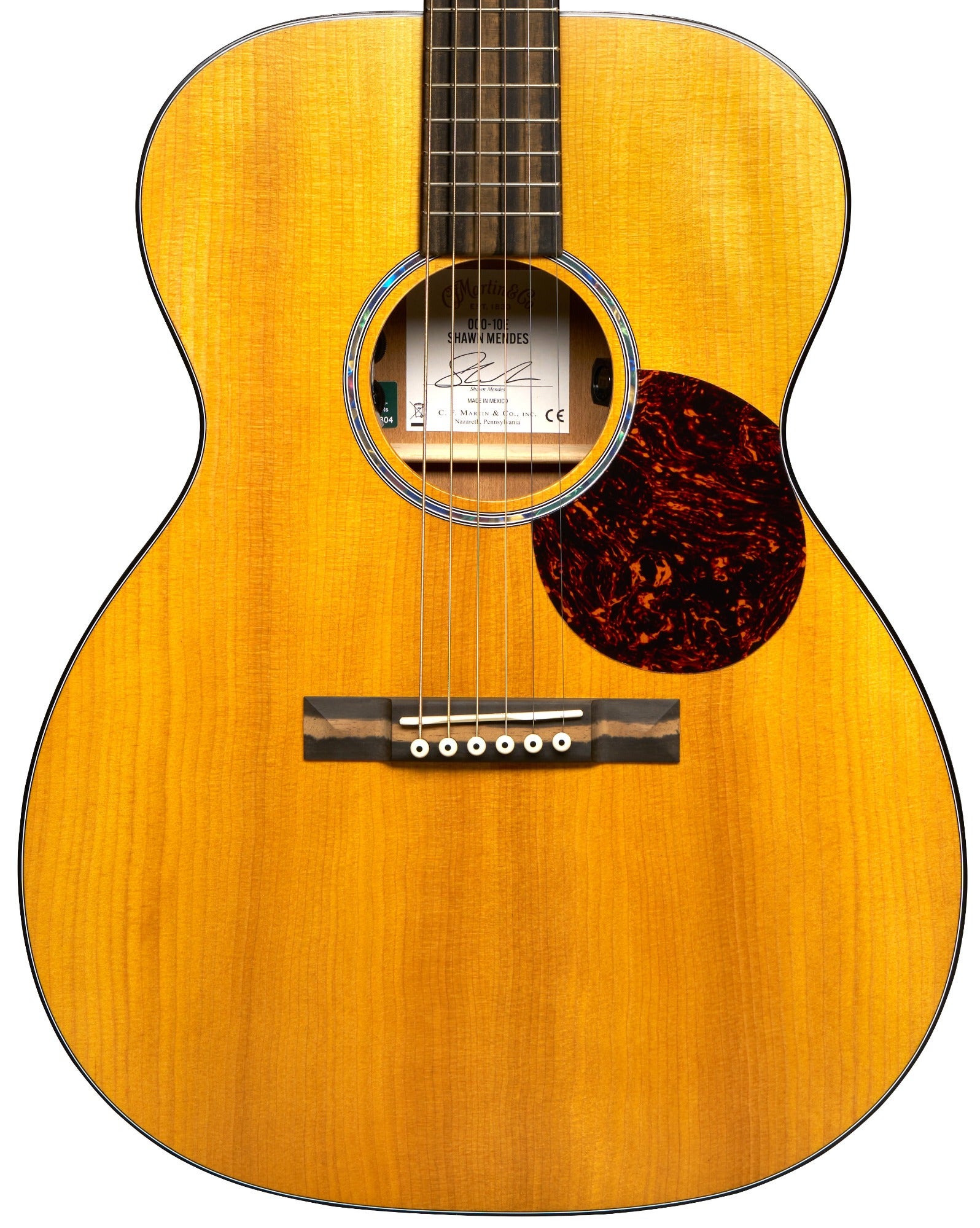 Martin 000-10E Shawn Mendes Acoustic-Electric Guitar with Case
