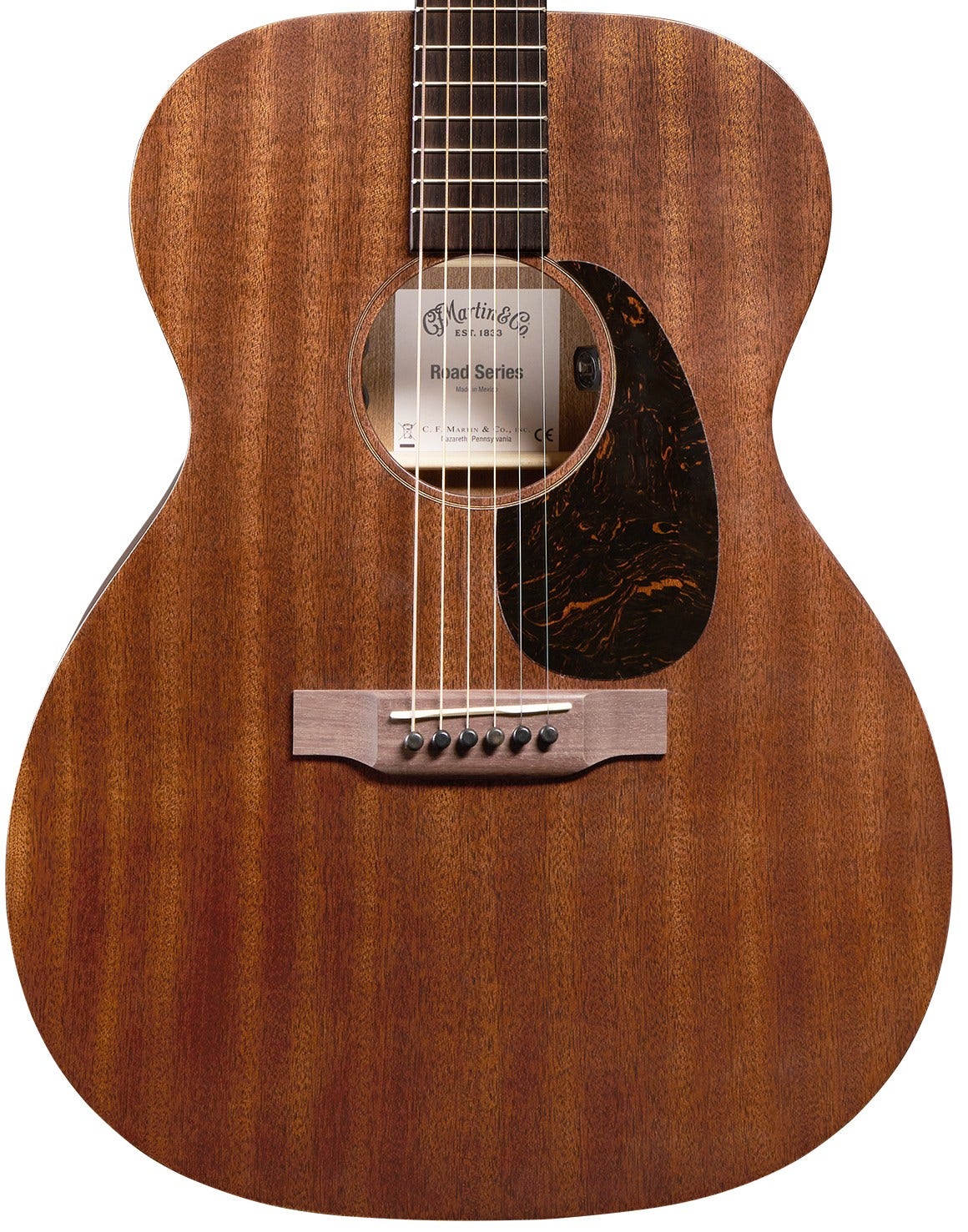 Martin 000-10E Retro Sapele Acoustic Electric Guitar with Soft Shell