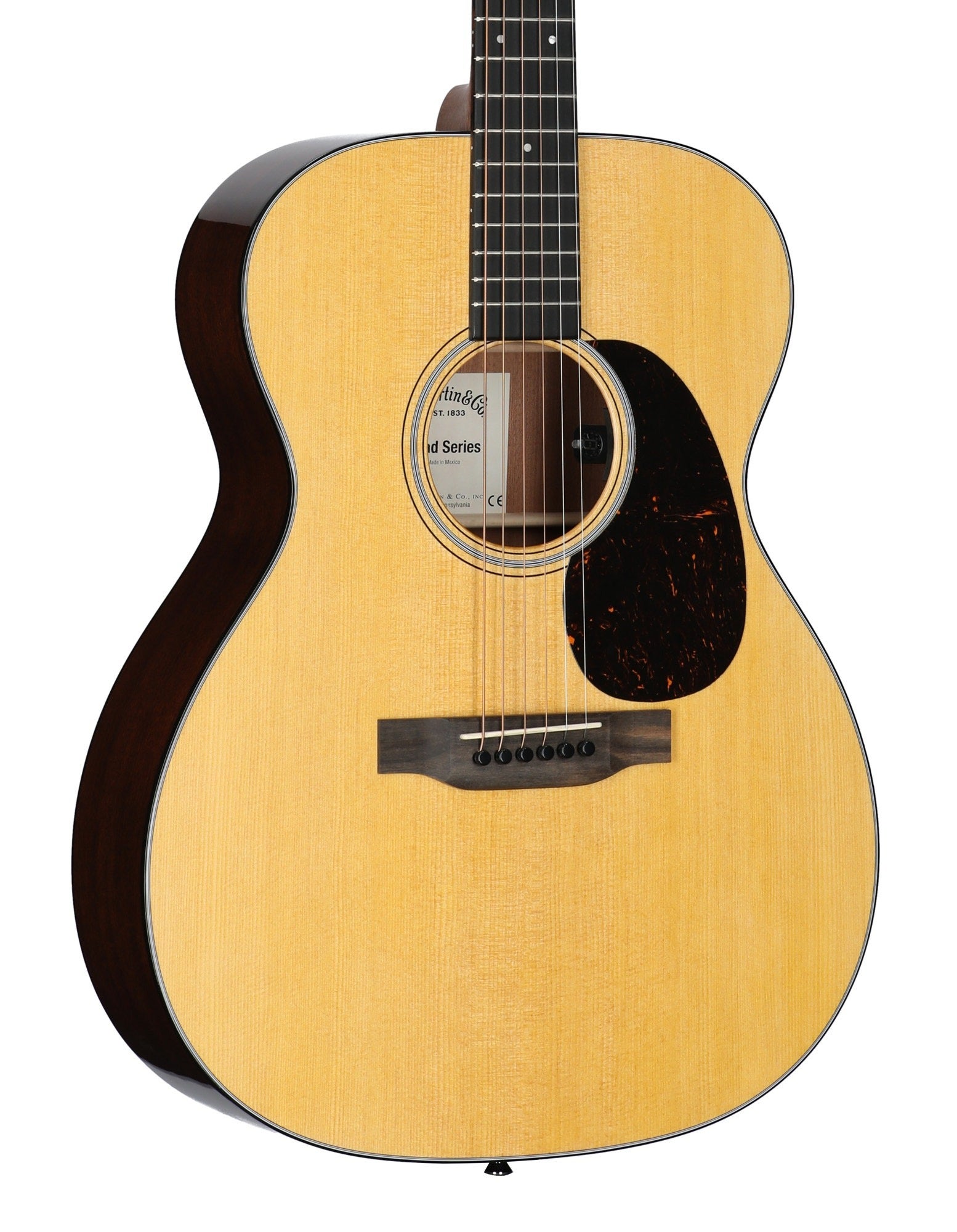 Martin 000-12E Retro Acoustic Electric Guitar with Soft Shell Case