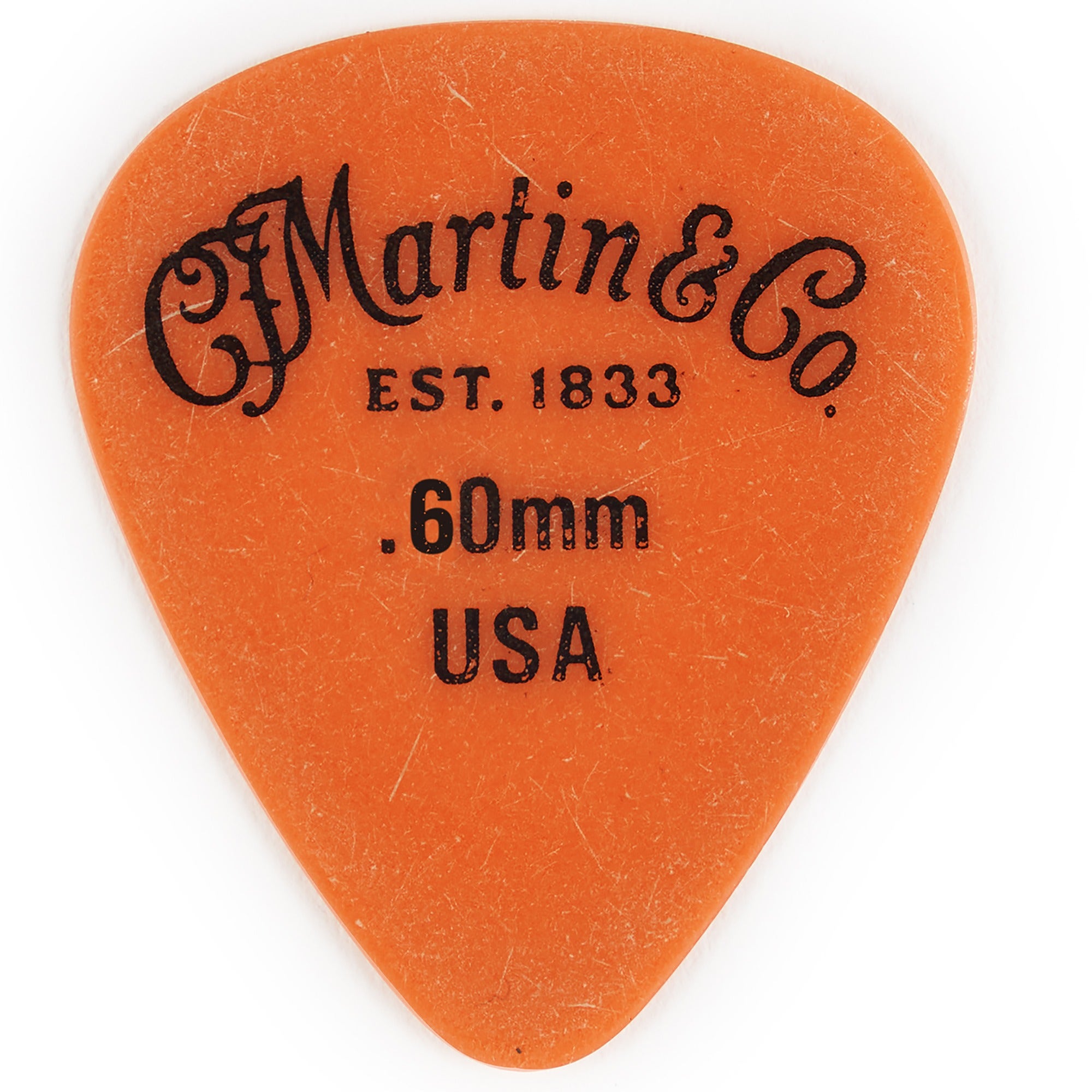 Martin 18A0153 Delrin Picks Orange