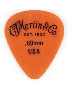 Martin 18A0153 Delrin Picks Orange