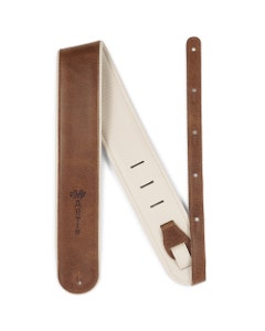 Martin 18A0199 Brown Leather Guitar Strap