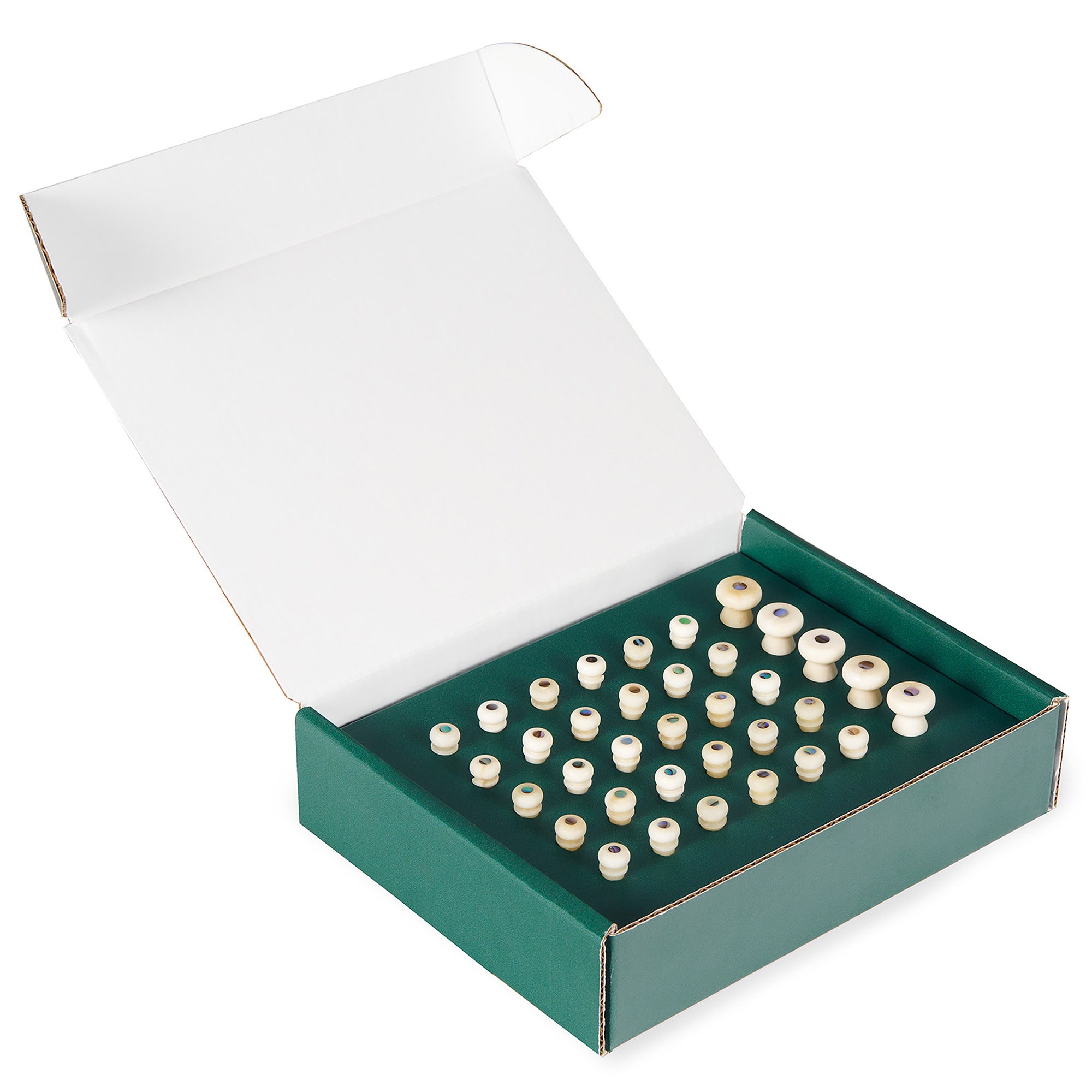Martin Bone Bridge and Pin Set 5 Piece