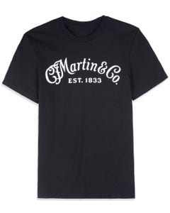 Martin 18CM0109 Logo Tee Solid Black