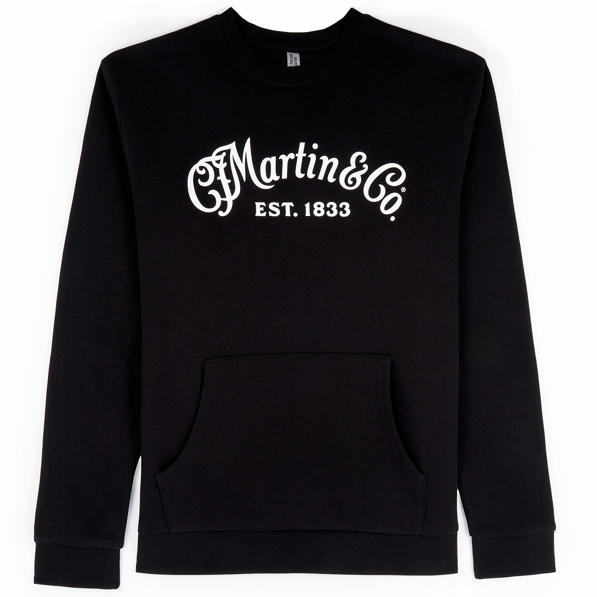 Martin 18CM0270L Logo Pocket Crewneck Sweatshirt Black Large