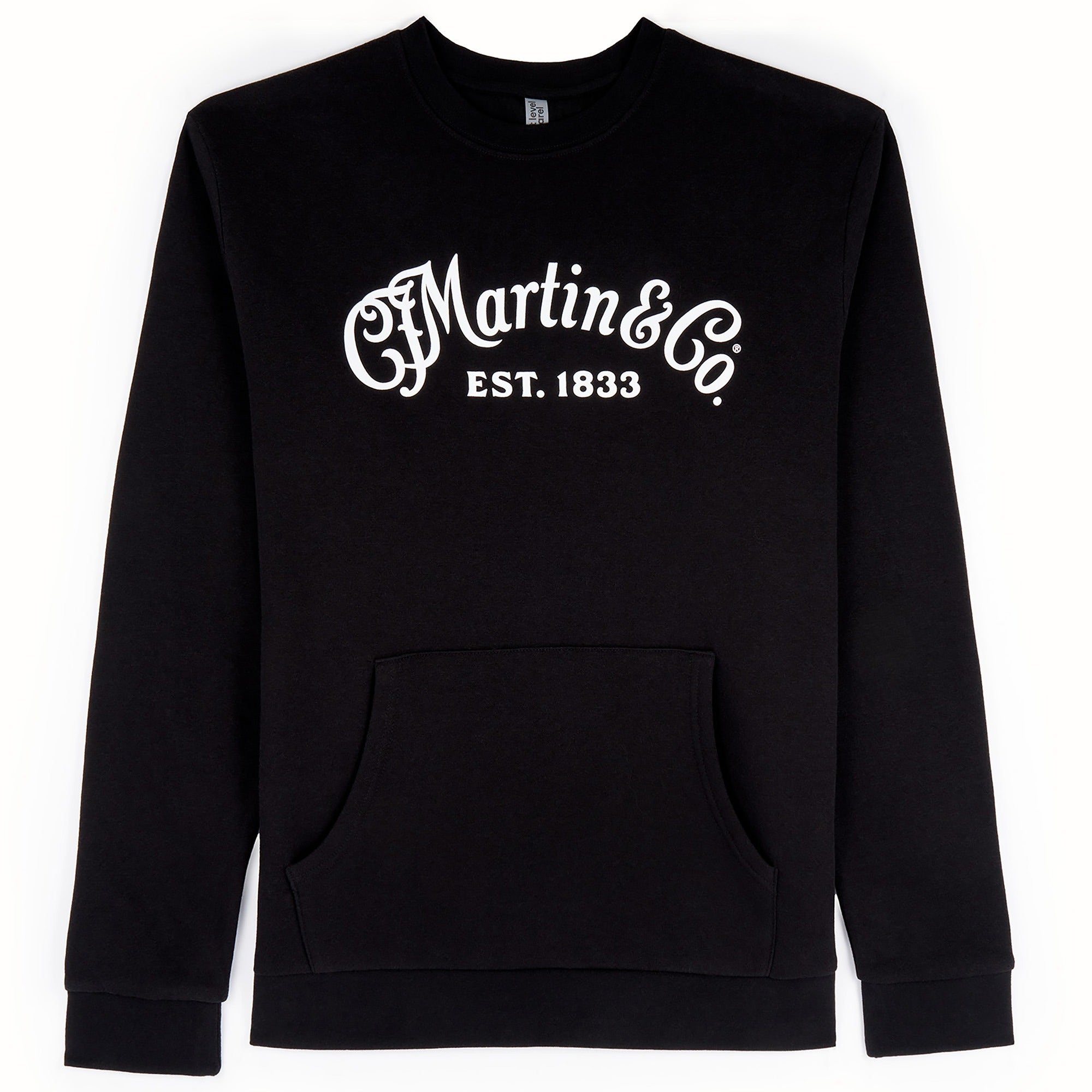Martin 18CM0270S Logo Pocket Crewneck Sweatshirt Black Small