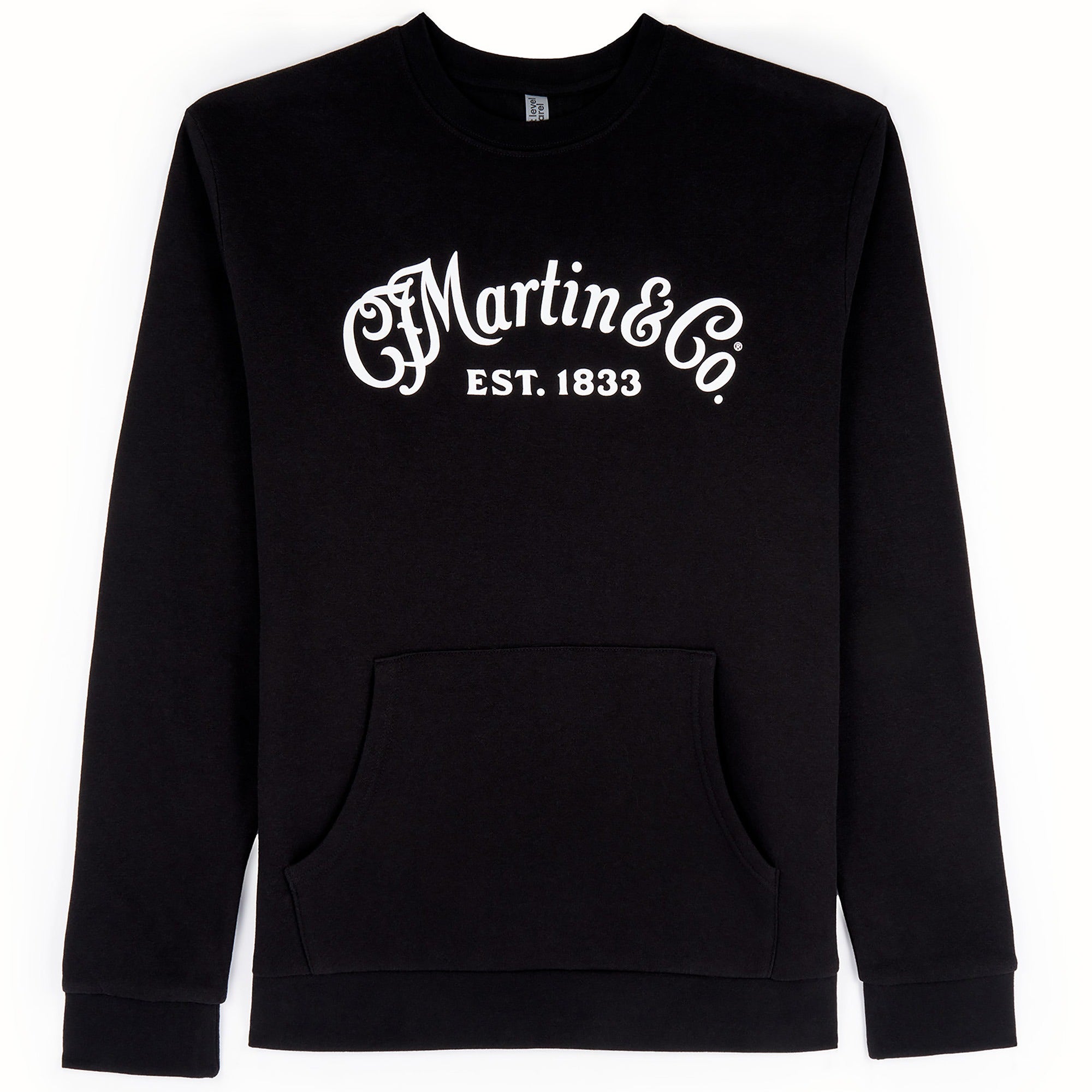 Martin 18CM0270XL Logo Pocket Crewneck Sweatshirt Black XL
