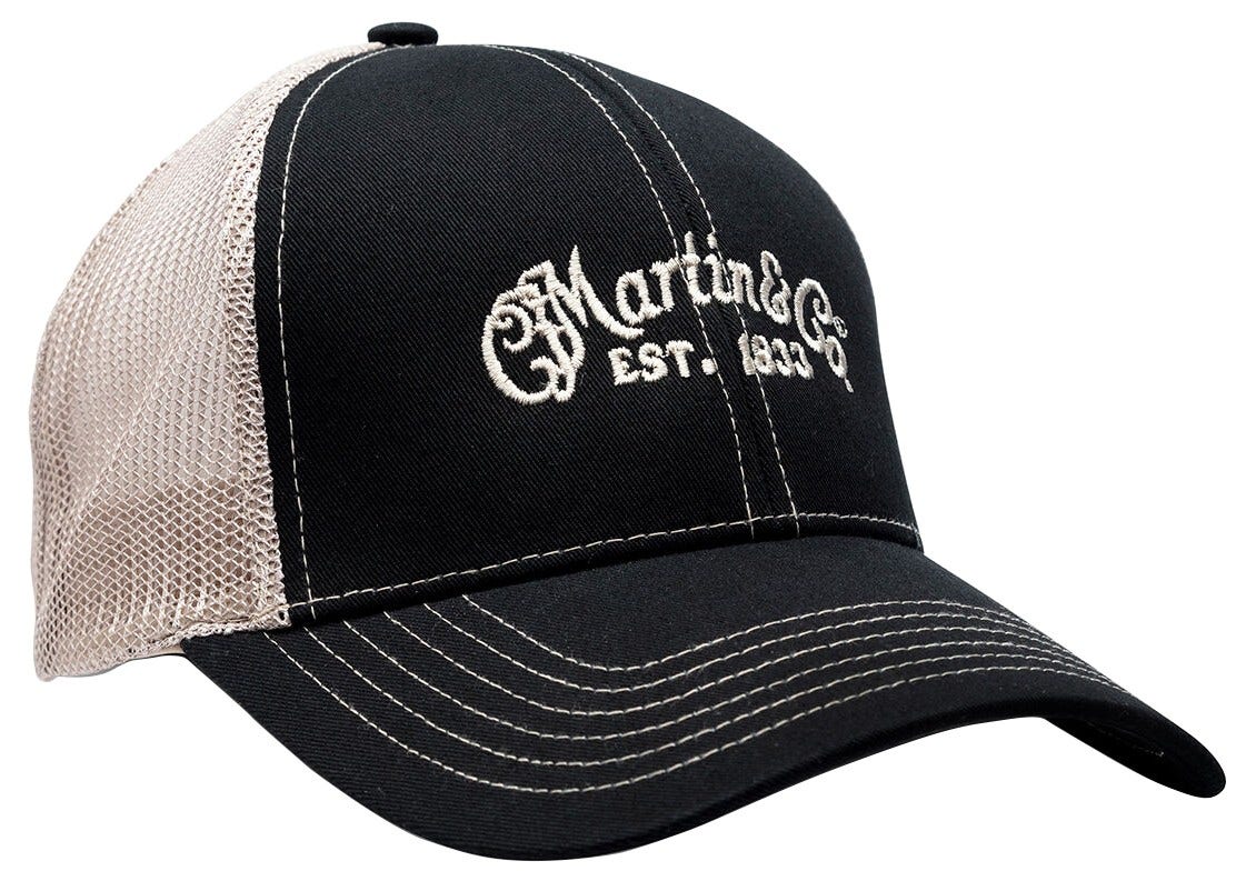 Martin 18H0001 Logo Trucker Hat Black