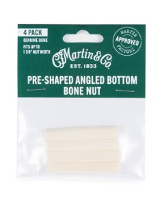 Martin 18NT0004 Angled Bottom Bone Nut 4 Pack