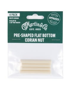 Martin 18NT0005 Pre-Shaped Corian Nut 4-Pack