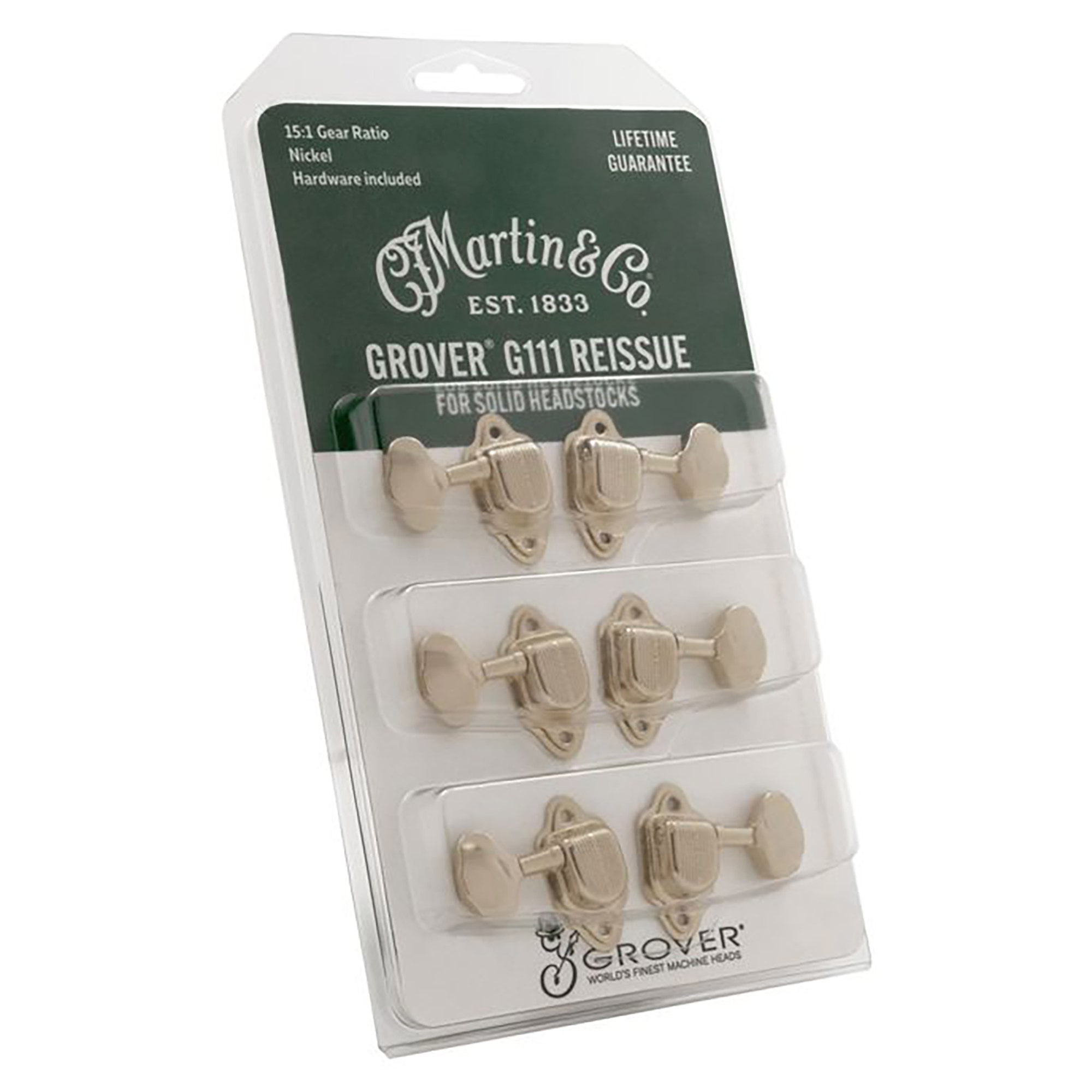 Martin 18TM0001 Grover Tuning Machines Nickel