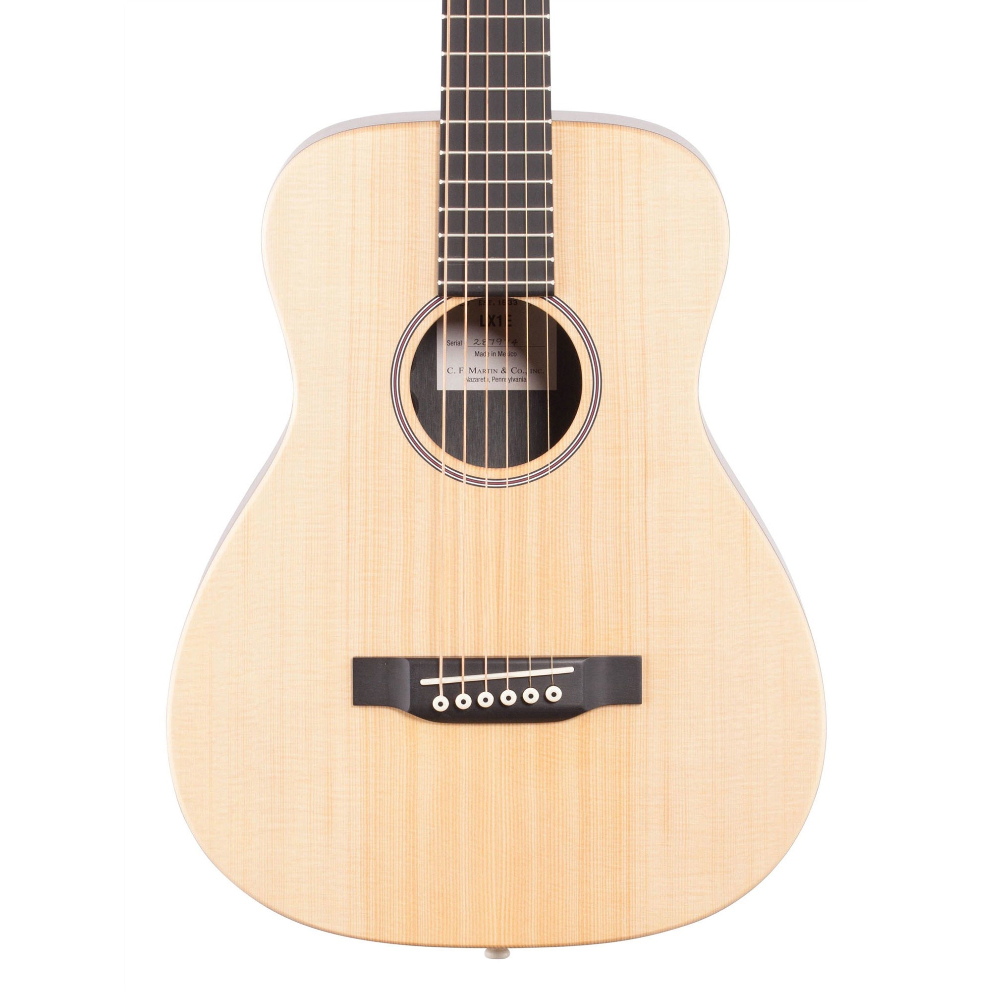 Martin LX1E Little Martin Acoustic Electric Guitar with Gig Bag