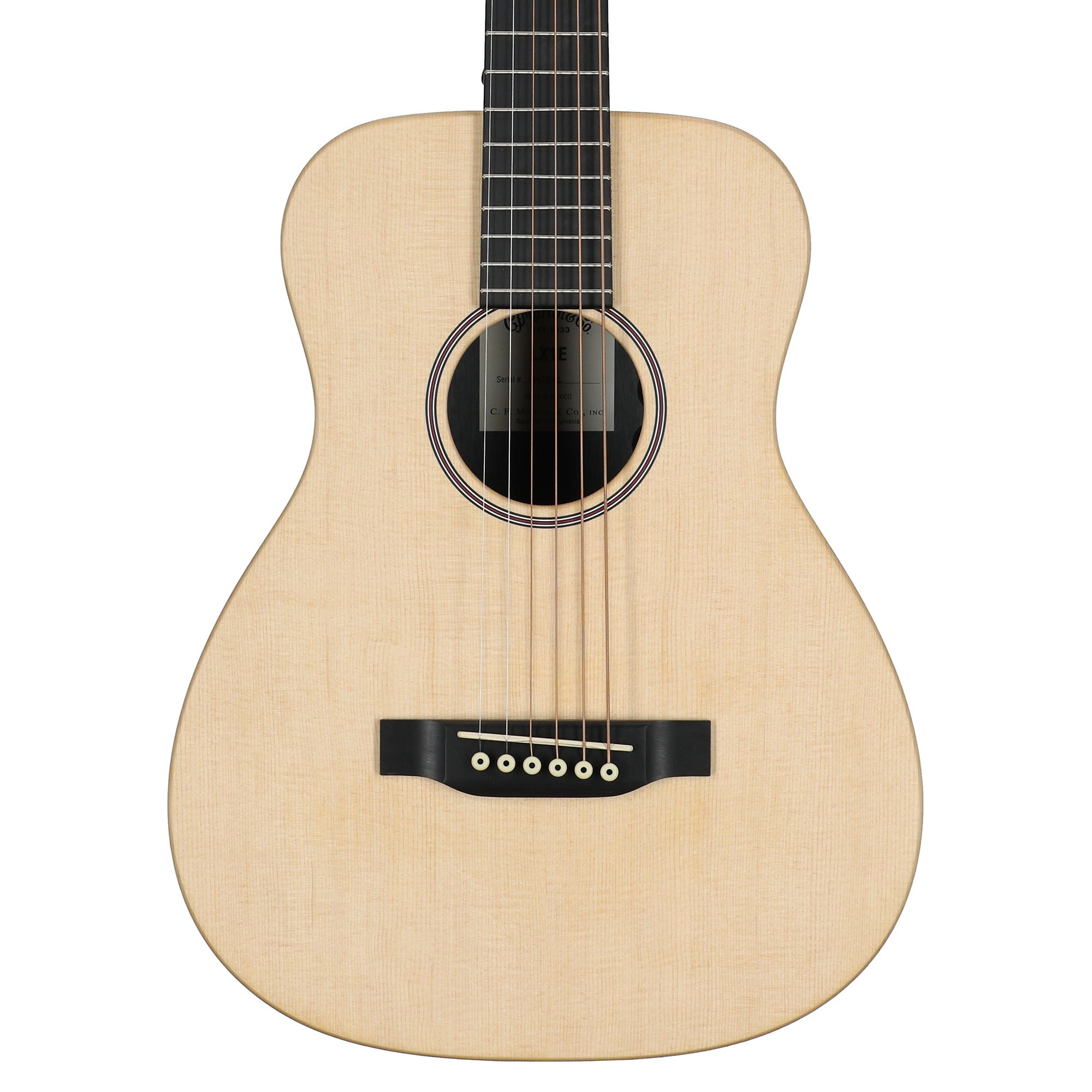 Martin LX1E Little Martin Acoustic Electric Left Hand Guitar with Bag