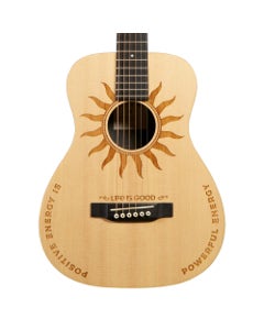 Martin LX2 Life is Good Acoustic Guitar with Soft Shell Case