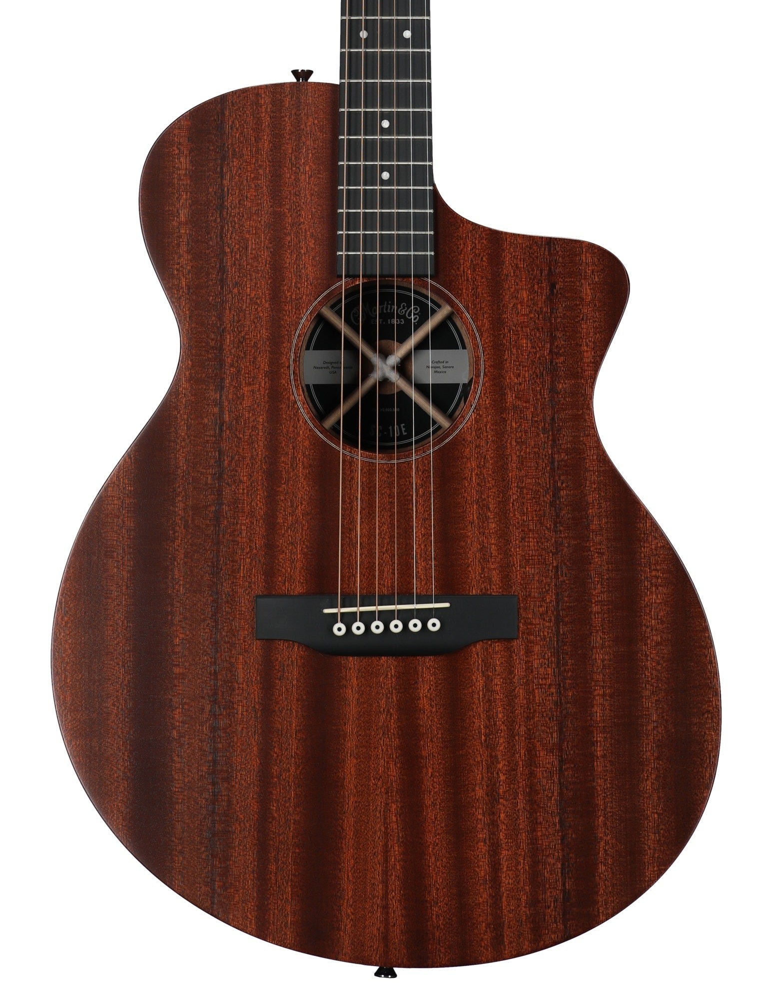 Martin SC-10E-02 Road Series Acoustic Electric Guitar with Gig Bag