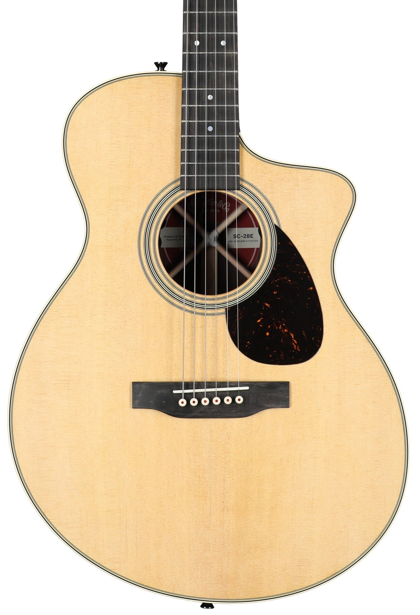 Martin SC-28E Acoustic Electric Guitar with Fishman and Case