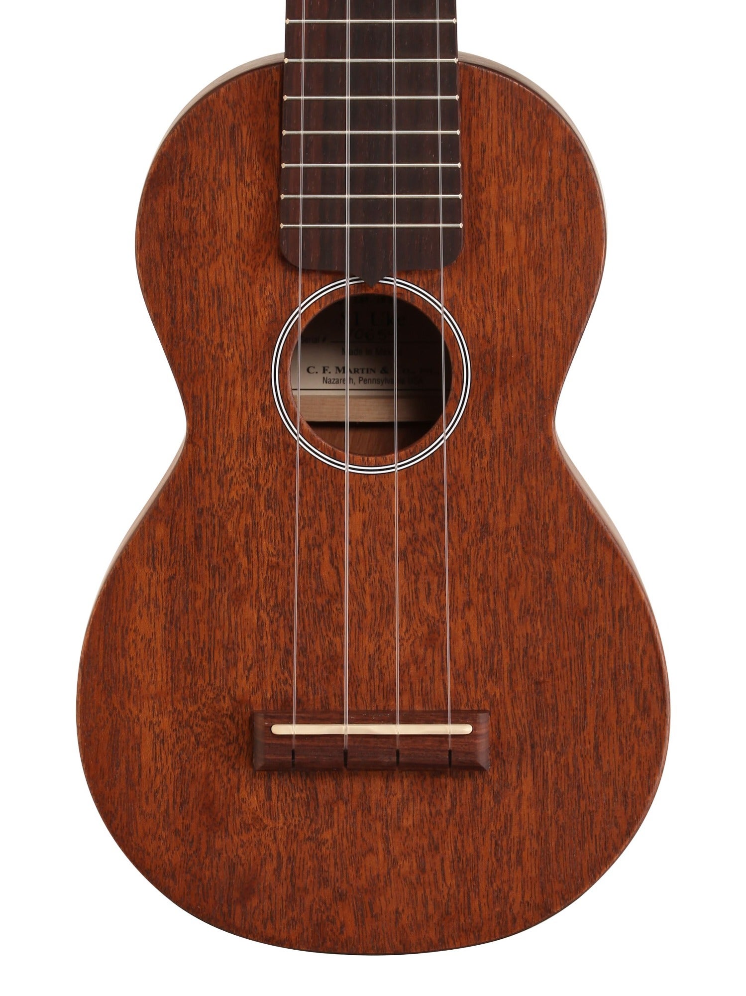 Martin S1 Uke Soprano Ukulele Natural with Gig Bag 36104