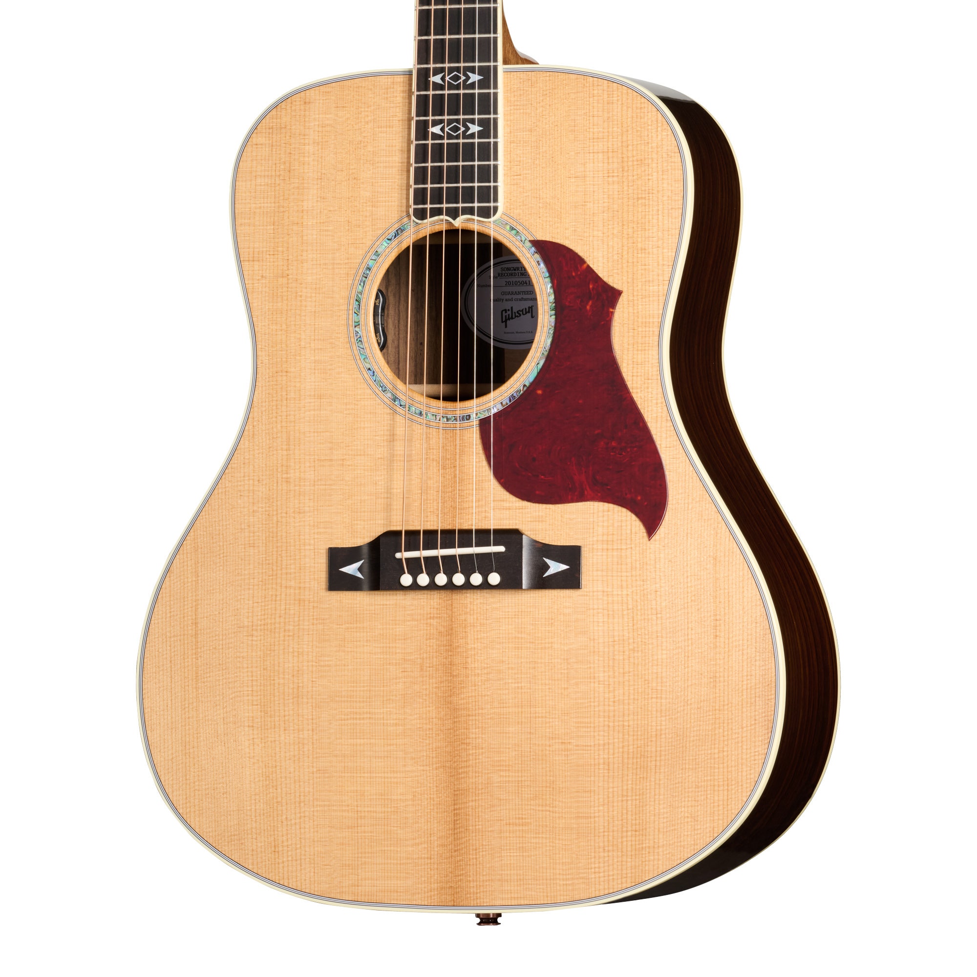 Gibson Songwriter Recording Artist Acoustic Electric Guitar with Case Antique Natural