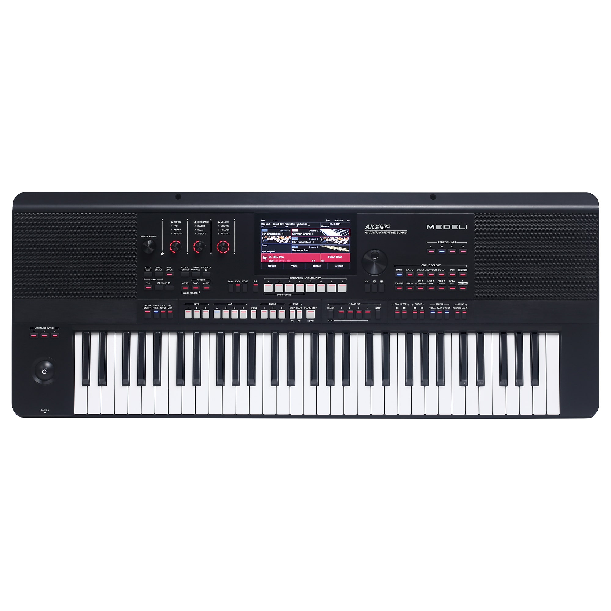 Medeli AKX10S 61-Key Arranger Workstation