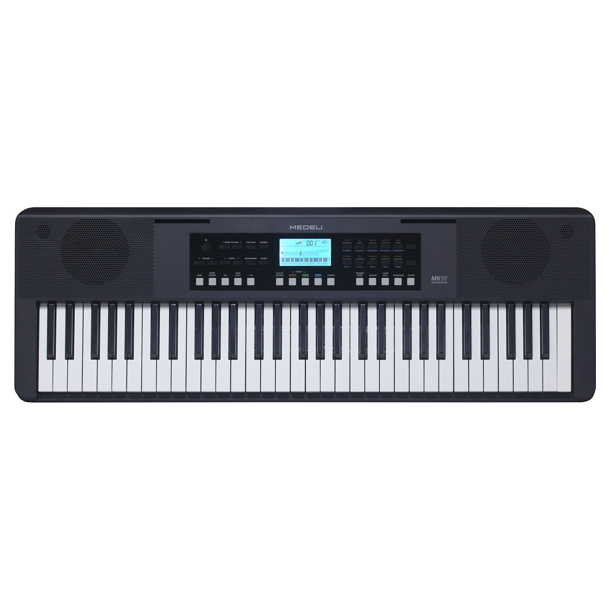 Medeli MK61 61-Key Portable Keyboard
