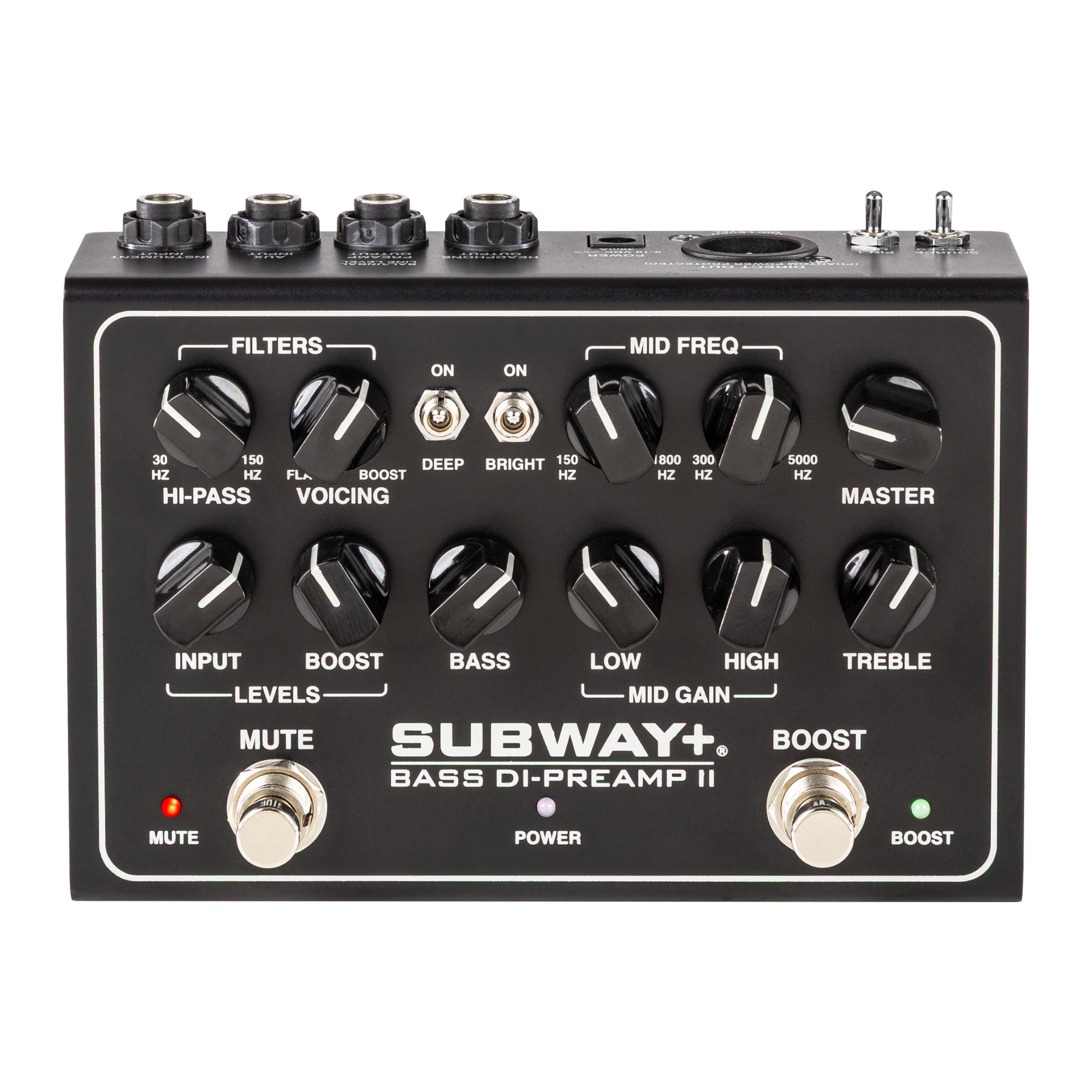 MESA Boogie Subway Plus Bass DI Preamp II Pedal