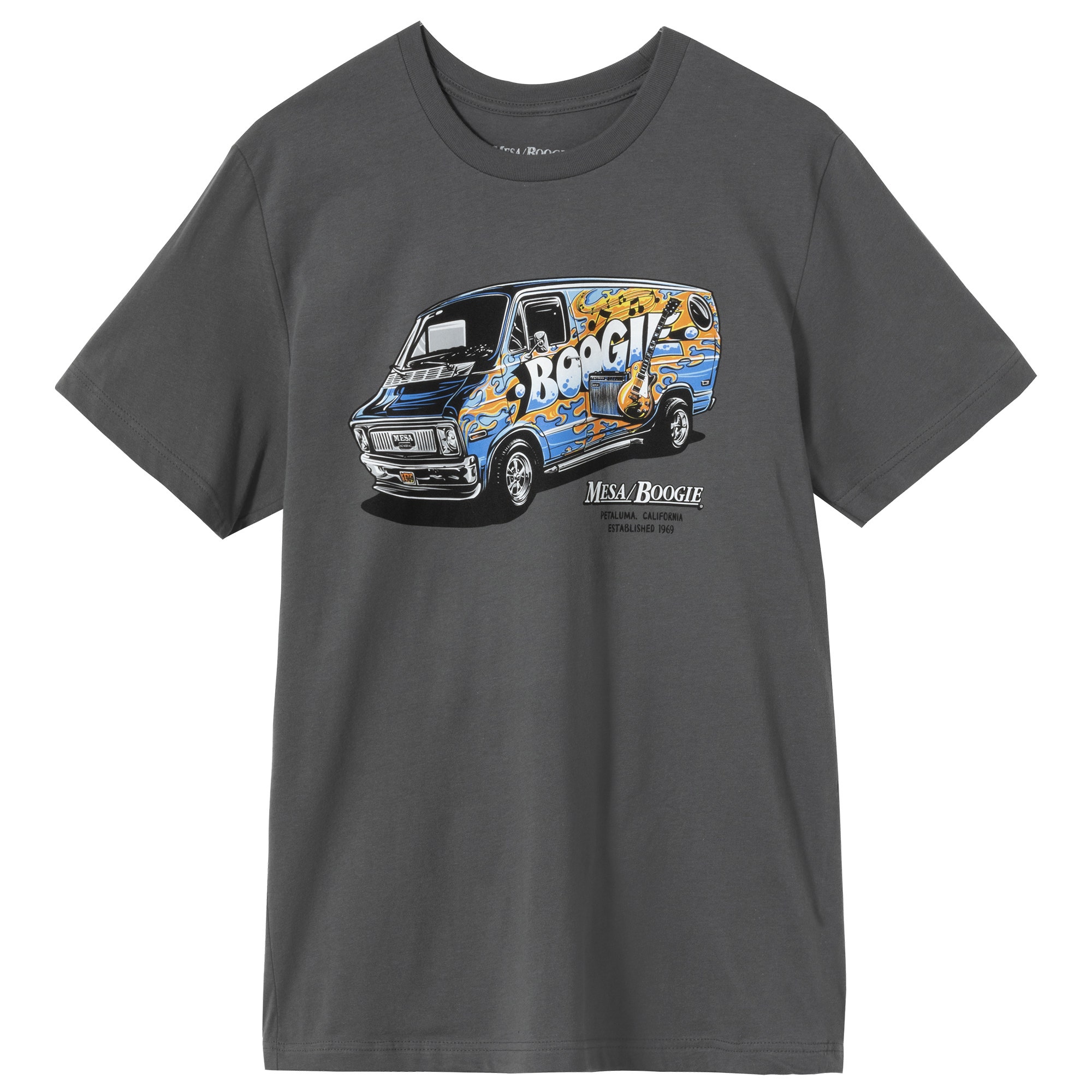Mesa Boogie Boogie Van Tee Charcoal