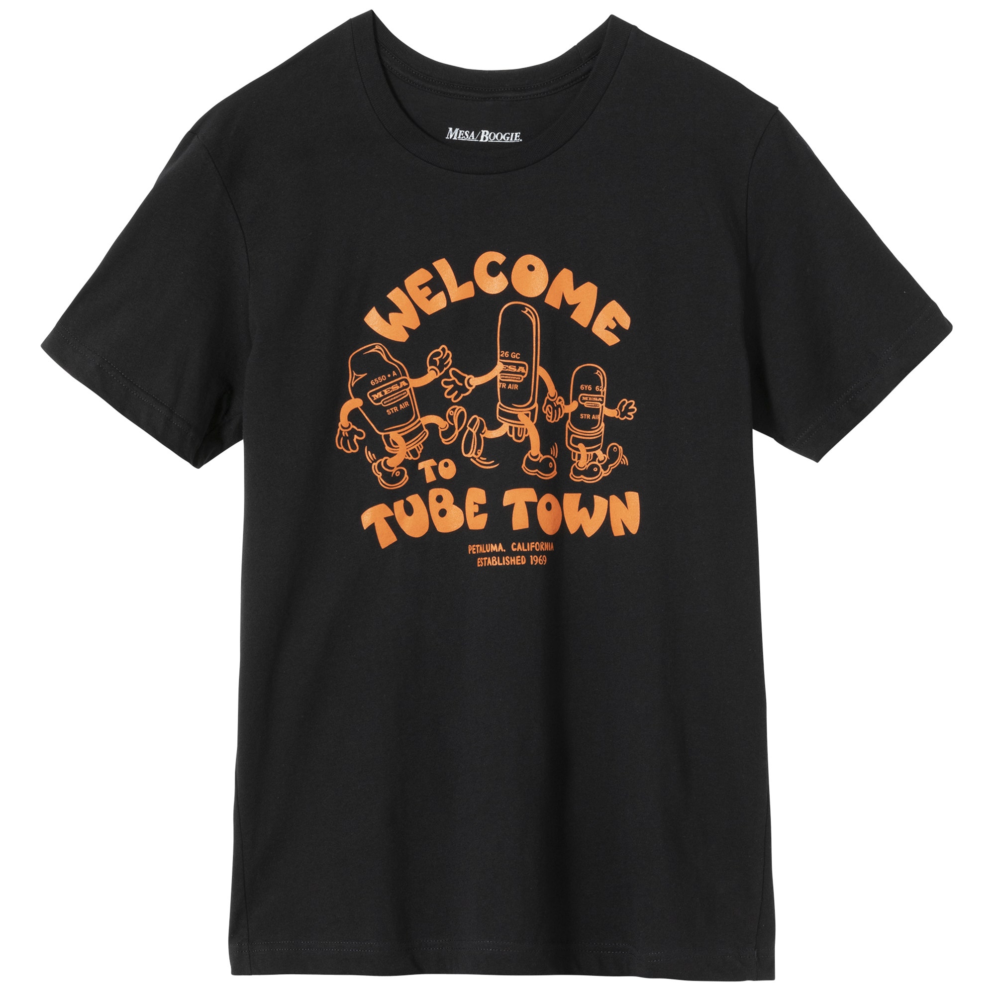 Mesa Boogie Welcome to Tube Town Tee Black