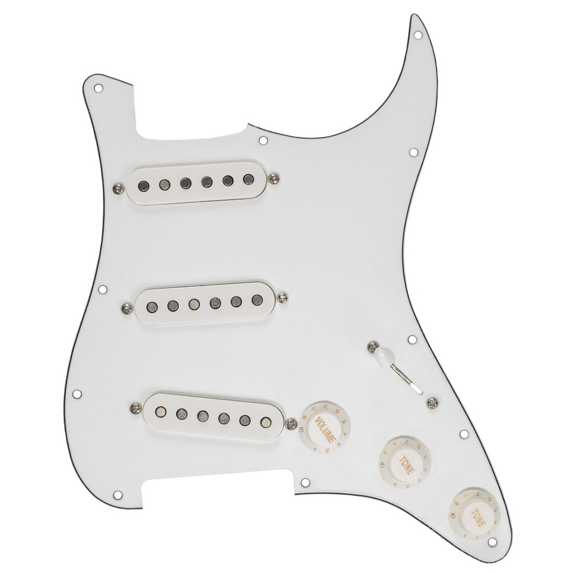 Mojotone Crandellcaster 62 Strat Pickguard