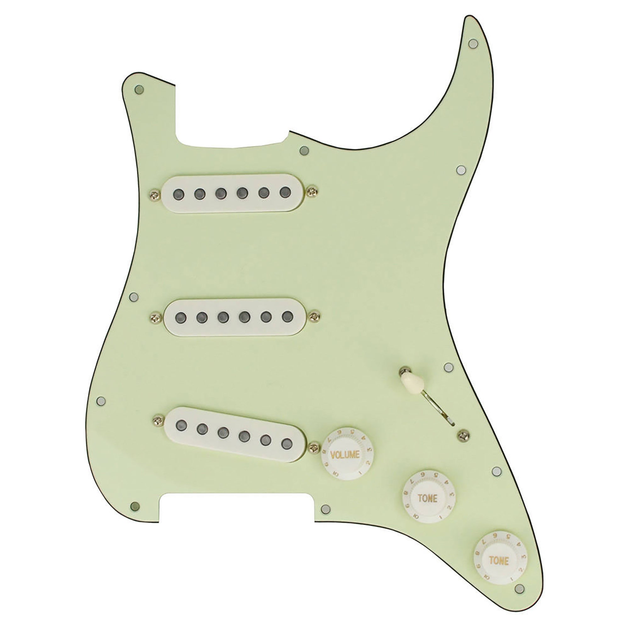 Mojotone 58 Quiet Coil Strat Prewired Pickguard