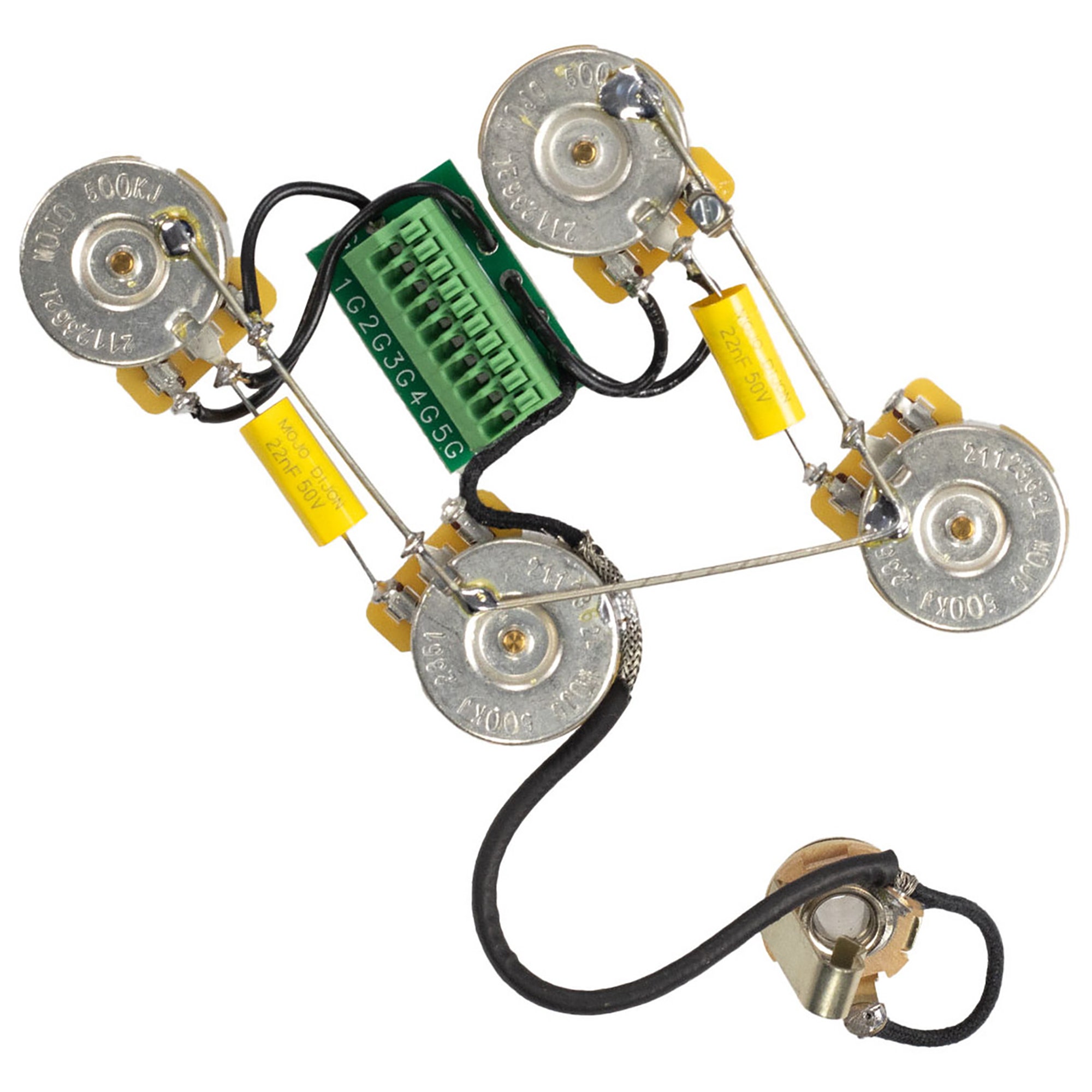 Mojotone Solderless Les Paul Harness Long Shaft