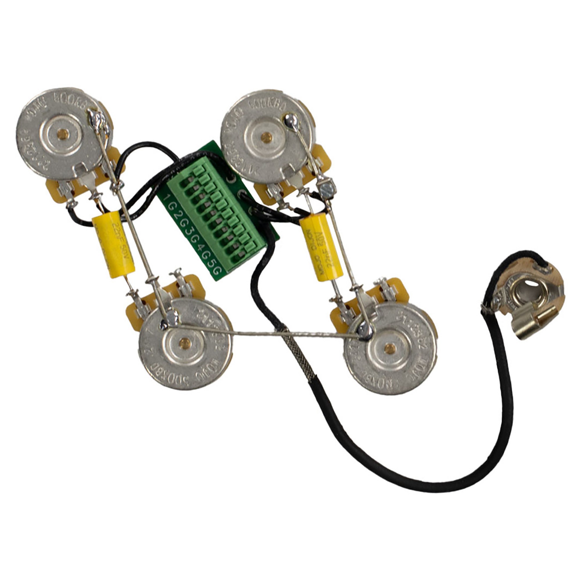 Mojotone Solderless Les Paul Harness Short Shaft