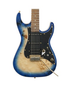 Michael Kelly Ele Gtr 60 Custom Blue Burst HSS