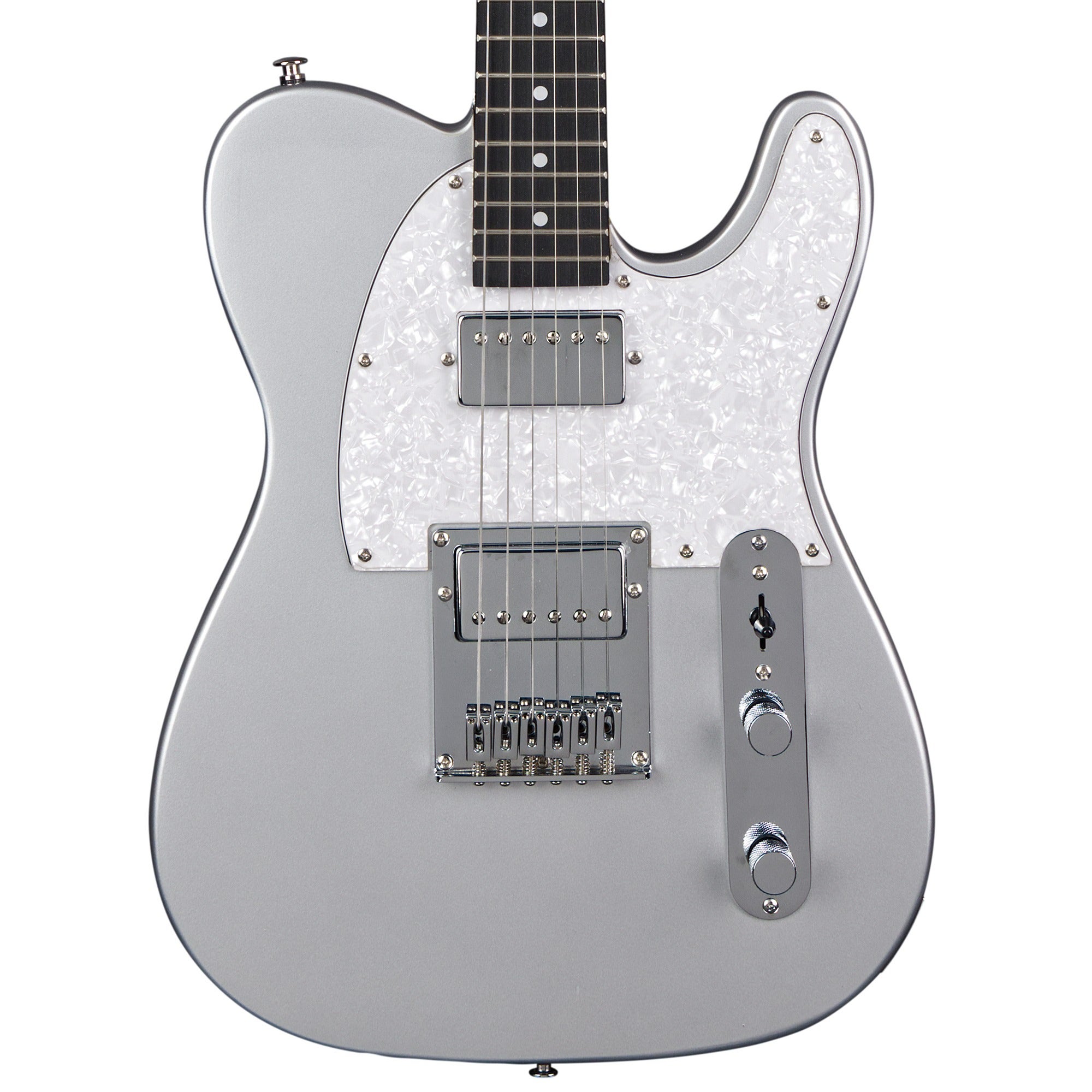 Michael Kelly SP 53DB Electric Guitar Silver