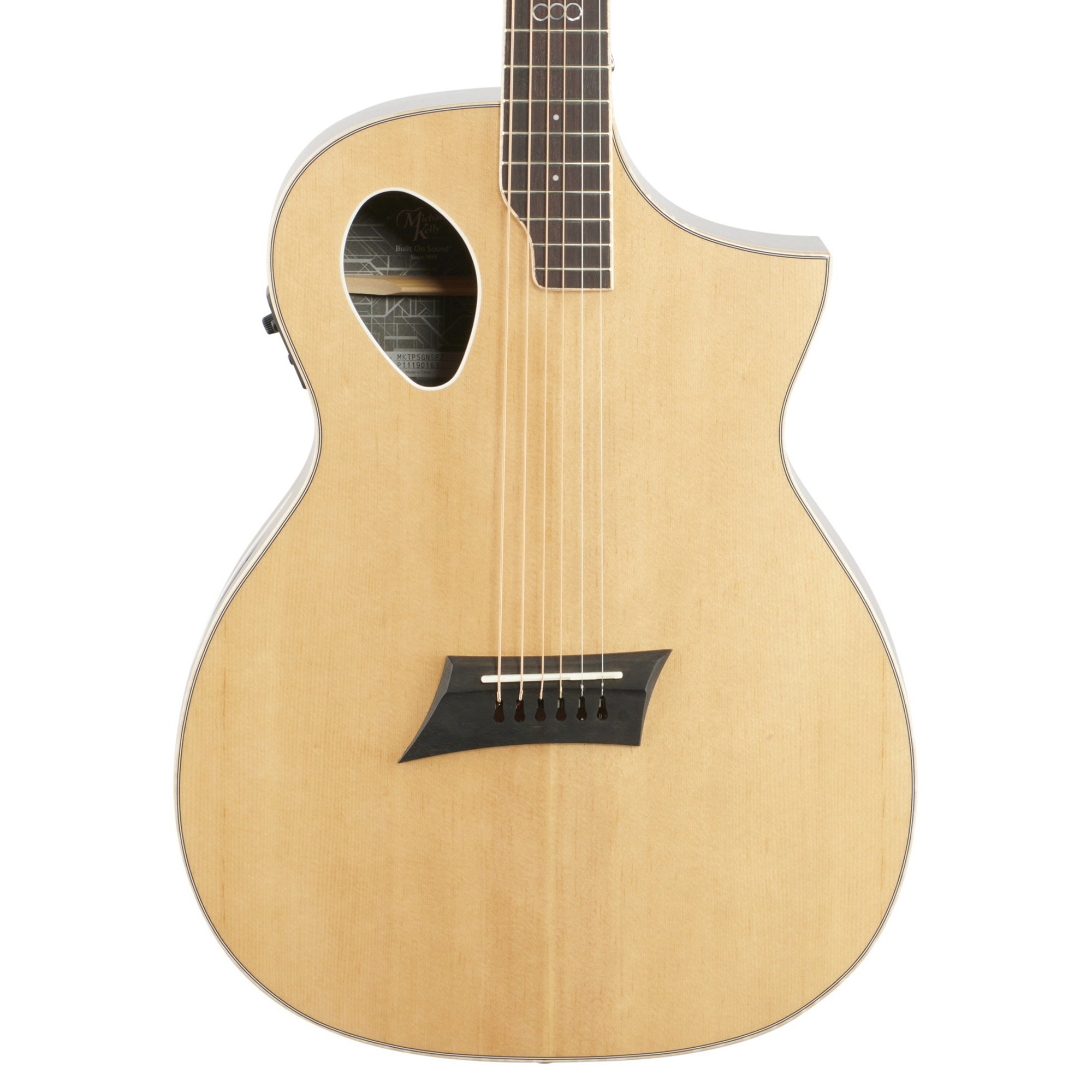 Michael Kelly Triad Port Acoustic Electric Guitar Gloss Natural