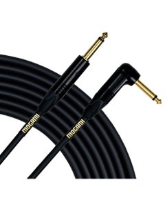 Mogami Gold Series Guitar Patch Cable One Right Angle End