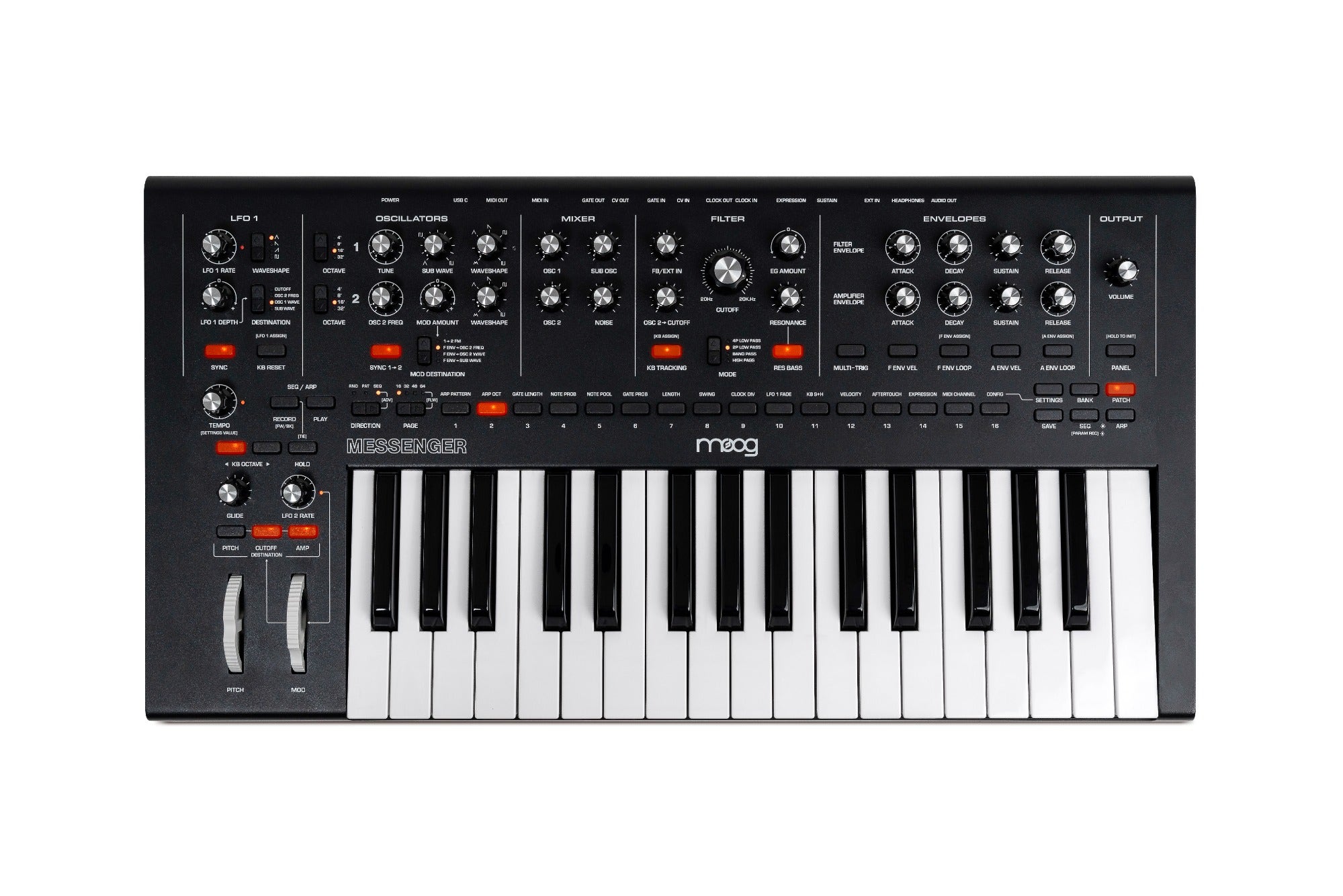 Moog Messenger Monophonic Analog Synthesizer