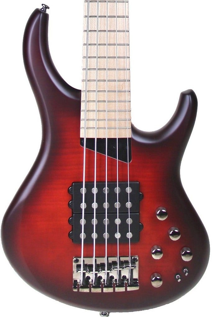 MTD KSPR5MPDBB-V2 Kingston Super 5-String Bass Guitar