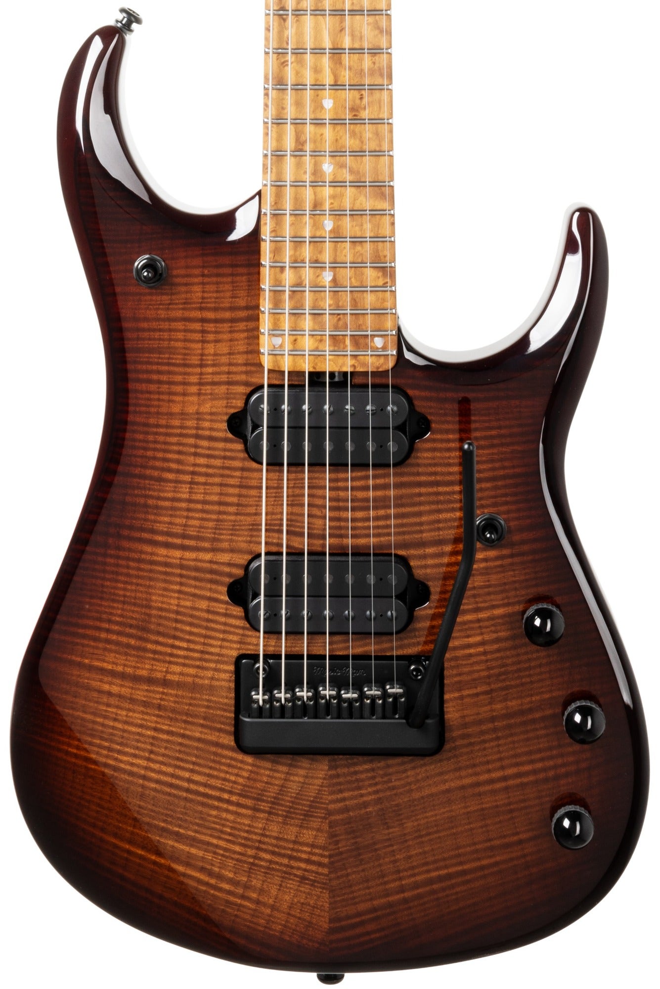 Ernie Ball Music Man JP157 7-String Flame Top Guitar with Case