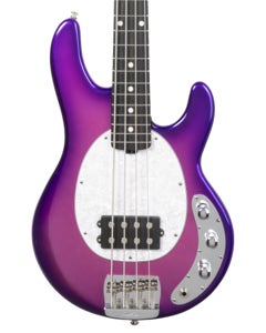 Music Man Short Scale StingRay Bass Galactic Pearl with MONO Soft Case