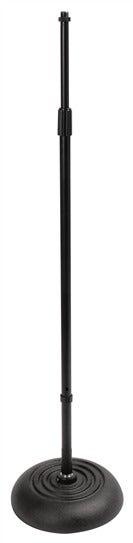 On Stage MS7201QTR Quarter Turn Round Base Microphone Stand