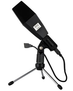 MXL TRIO USB Microphone with Desktop Stand and Cable