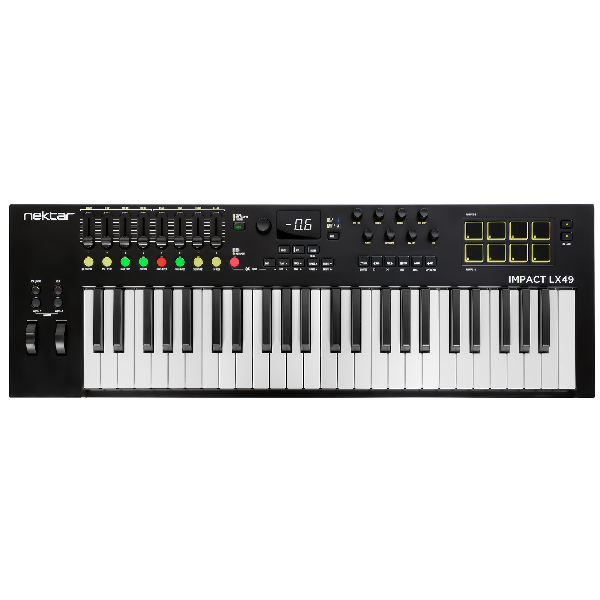 Nektar Impact LX49 MK3 49-Key USB Keyboard