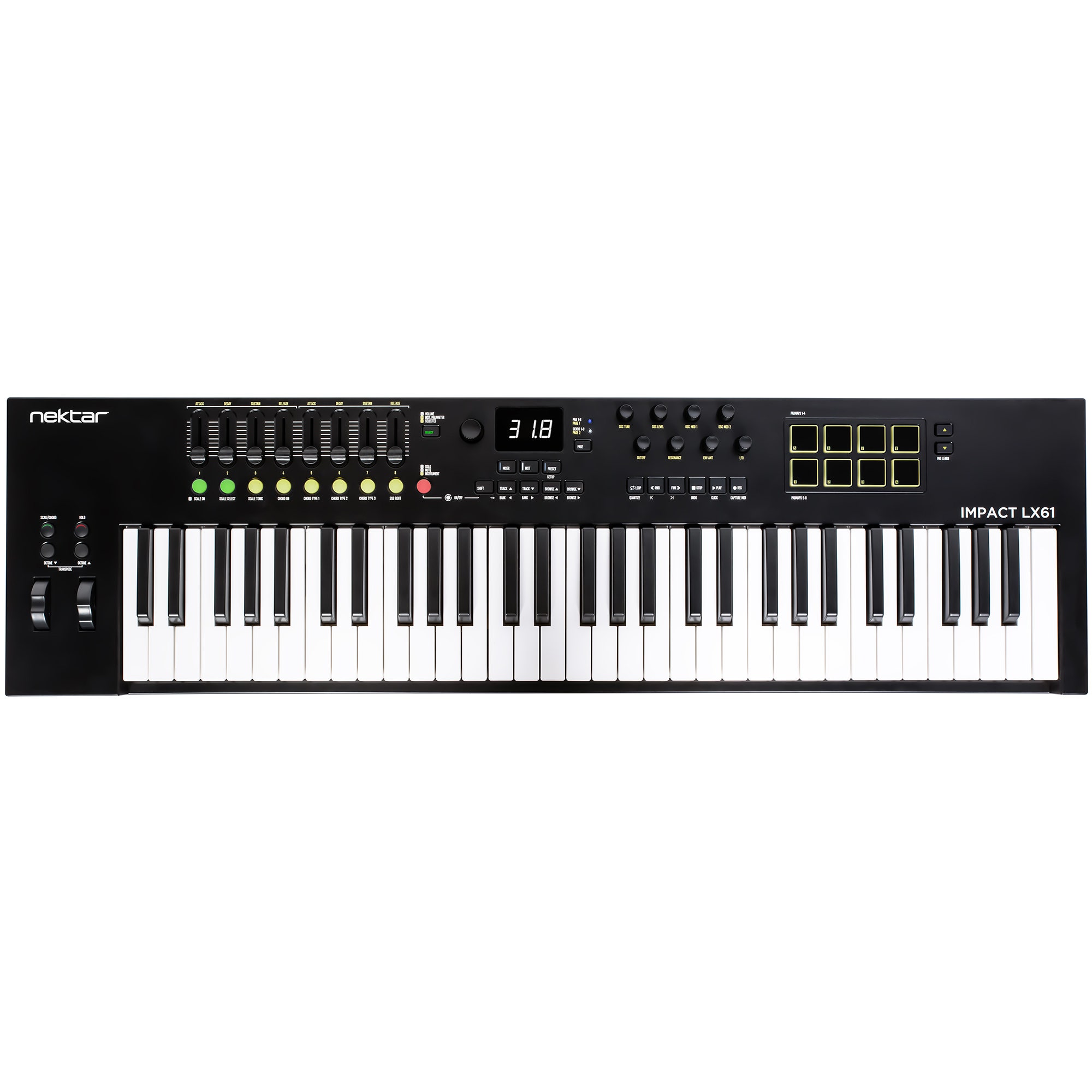 Nektar Impact LX61 MK3 61-Key USB Keyboard