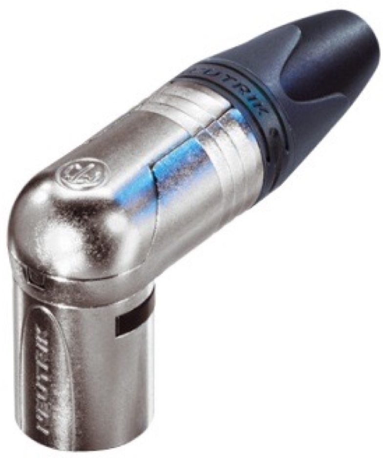 Neutrik NC3MRC Right Angle XLR Connector Male